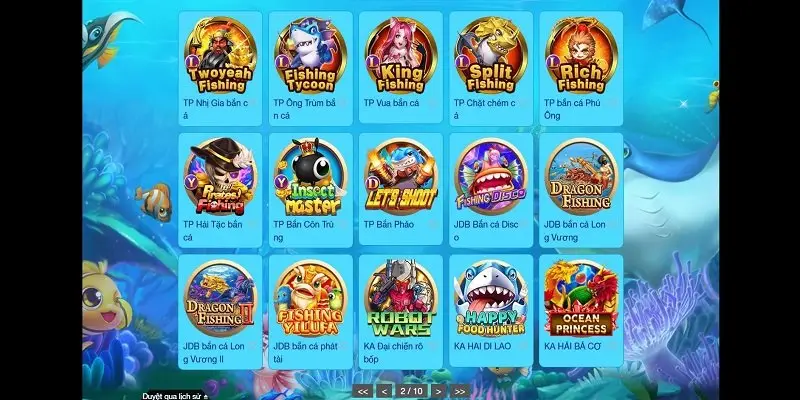 Top game bắn cá nên trải nghiệm khi truy cập Kubet